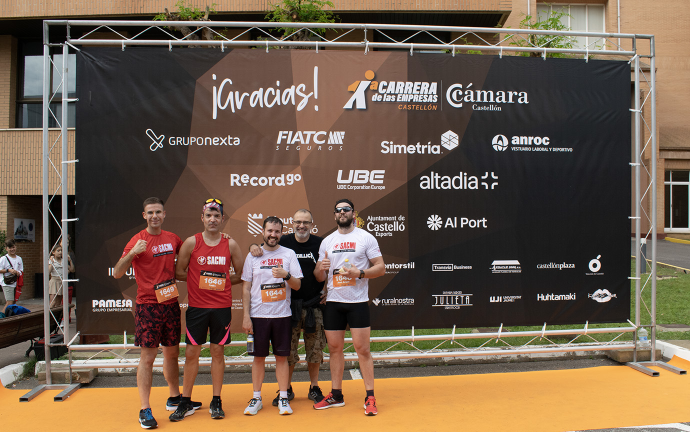 SACMI Ibérica shines in the 1st Castellón Business Race